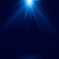 Blue color design with a burst. EPS 8 Royalty Free Stock Photo