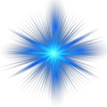 Blue color design with a burst. EPS 10 vector file included Royalty Free Stock Photo