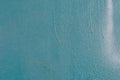 Blue painted obsolete  wall background texture Royalty Free Stock Photo