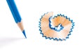 Blue Color pencil Royalty Free Stock Photo