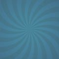 Blue color swirl burst background. Vector illustration Royalty Free Stock Photo