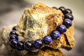 Blue Color Tigers Eye Stone