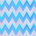 Blue color zigzag seamless pattern