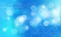 DNA line and light stains Royalty Free Stock Photo