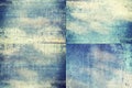 Blue colored grunge texture backgrounds