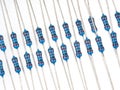 Blue colored resistors