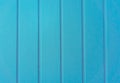 Blue colored vertical wooden planks background smooth wood structure Royalty Free Stock Photo