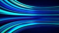 Blue colorful abstract background with animation moving of lines for fiber optic network Royalty Free Stock Photo