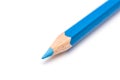 Blue Coloring Pencil Isolated