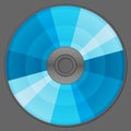 Blue compact disc