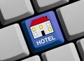 Symbol on computer keyboard: Hotel