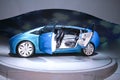 BLUE CONCEPT-CAR TOYOTA HYBRID X