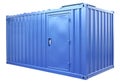 Blue container