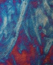 Blue Copper Raku Vertical Background