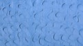 Blue coral clay plaster walls, for use as a background and texture. Royalty Free Stock Photo