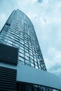 Blue corporate building Royalty Free Stock Photo