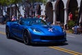 Blue Corvette