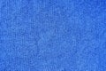 Blue cotton fabric Royalty Free Stock Photo