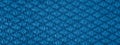 Blue cotton fabric with an interesting pattern Royalty Free Stock Photo