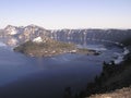 Blue Crater Lake, Royalty Free Stock Photo