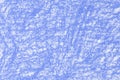 Blue crayon drawings background texture Royalty Free Stock Photo