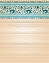 Blue and cream oriental saree background