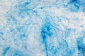 Blue creased colored tissue paper background texture