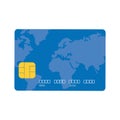 blue credit card global bank