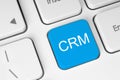 Blue CRM keyboard button