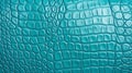 Blue crocodile leather texture.