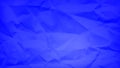 Blue crumbled paper Royalty Free Stock Photo