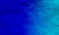 Blue Crumpled Paper Texture.Crumpled Paper, Texture.Lined paper. Royalty Free Stock Photo