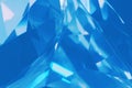 Blue crystal background Royalty Free Stock Photo