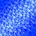 Blue crystal geometric background