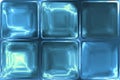 Blue crystal ice icy glass tiles abstract texture