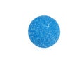 Blue crystal sphere