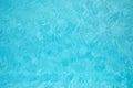 Blue and crystalline water of a swimming pool