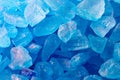 Blue crystals