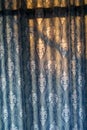Blue curtain background texture pattern. Royalty Free Stock Photo