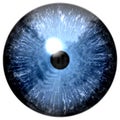 Blue 3d eye texture, human animal eyeball