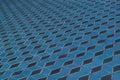 Blue and dark black paving slabs floor abstract pattern city street surface stone texture background tile Royalty Free Stock Photo