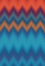 Blue dark chevron zigzag background. ornament decoration