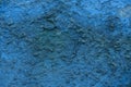 Blue dark stone texture from dirty concrete wall Royalty Free Stock Photo