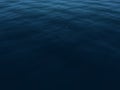 Blue dark water surface