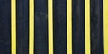 Blue dark yellow wood and black wooden wall striped background old texture plank Royalty Free Stock Photo