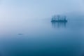 Blue Dawn, Island of the Han River Royalty Free Stock Photo