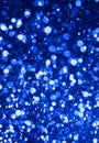 Blue defocus celebratory backdrop Royalty Free Stock Photo