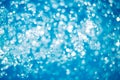 Blue defocus light Royalty Free Stock Photo