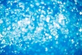 Blue defocus light Royalty Free Stock Photo