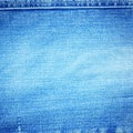 Blue denim background